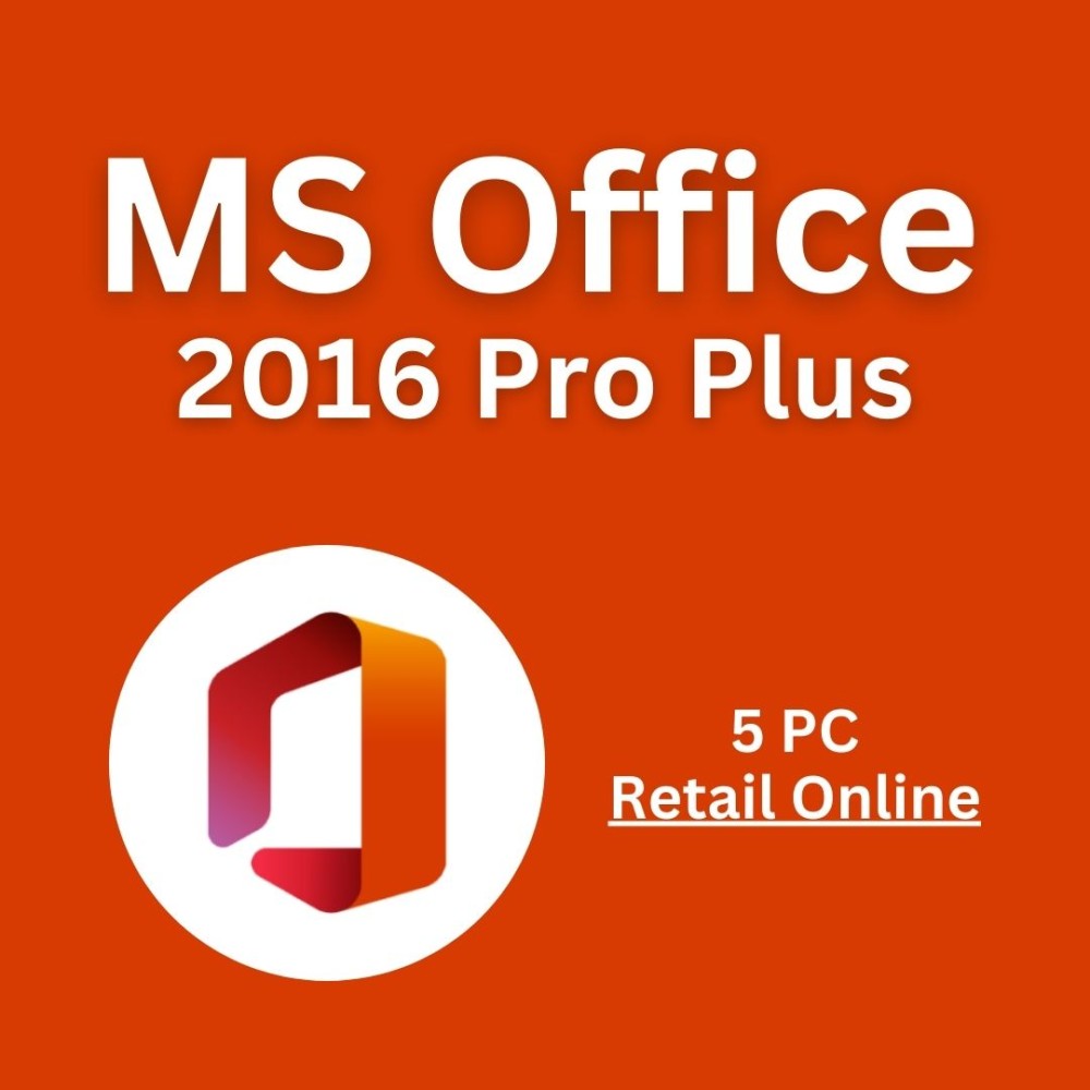 Office 2016 Pro Plus 5 PC (Retail Key)