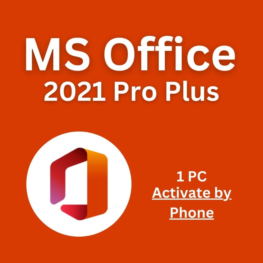 Office 2021 Pro Plus 1 PC (Phone Activation)