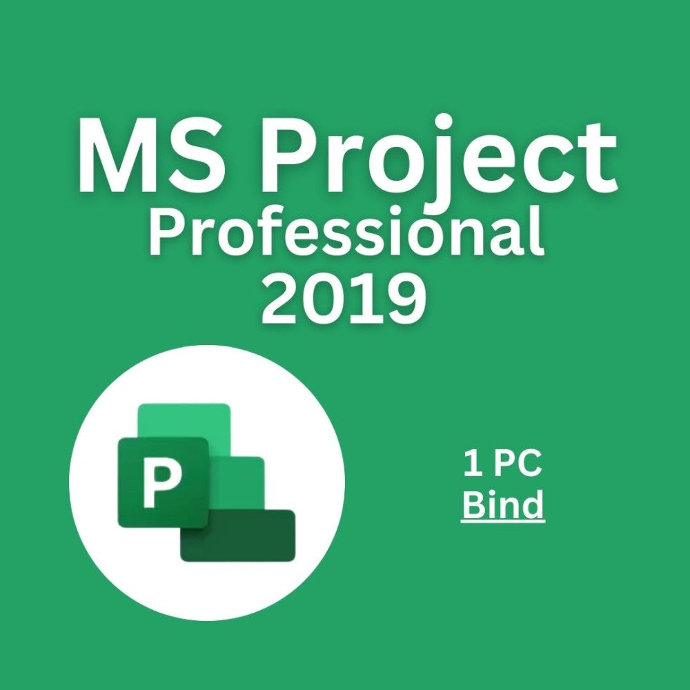 Project 2019 Professional 1 PC (Bind License)